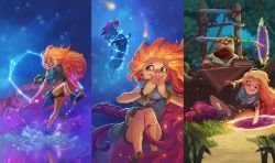 Zoe HD Wallpaper Background Official Art Artwork League of Legends lol (4)