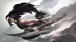 Akali Rework by VegaColors HD Wallpaper Background Fan Art Artwork League of Legends lol