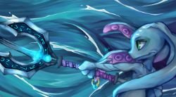 Fizz by DarkMusli HD Wallpaper Fan Art Artwork League of Legends lol