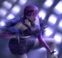 K/DA Evelynn by 幻梦池- HD Wallpaper Background Fan Art Artwork League of Legends lol