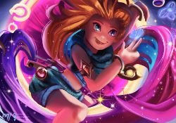 Zoe by MiraiHikariArt HD 4k Wallpaper Background Fan Art Artwork League of Legends lol