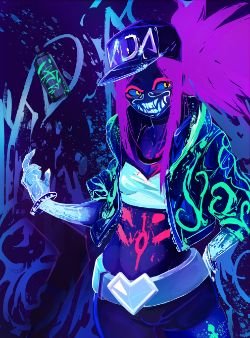K/DA Akali by 멘양 HD Wallpaper Background Fan Art Artwork League of Legends lol