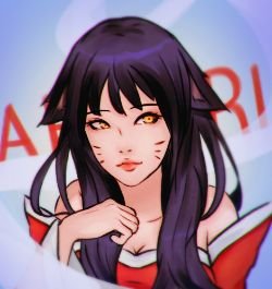 Ahri by Jinkkap HD Wallpaper Background Fan Art Artwork League of Legends lol
