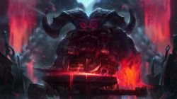 Classic Ornn Splash Art HD 4k Wallpaper Background Official Art Artwork League of Legends lol