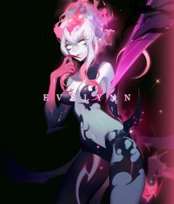 Evelynn Rework by DAdonikaaaaaaaaaaa HD Wallpaper Background Fan Art Artwork League of Legends lol