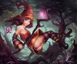 Lulu by SenRyuji HD 4k Wallpaper Fan Art Artwork League of Legends lol