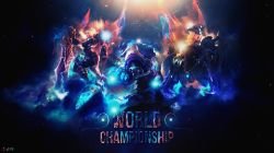 Championship Thresh, Riven & Shyvana by Aynoe (2) HD Wallpaper Fan Art Artwork League of Legends lol