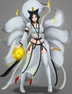 Ahri by 青龍在天 (2) League of Legends Artwork HD Wallpaper lolFan Art Artwork