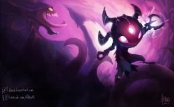 Void Fizz by Artsed HD Wallpaper Fan Art Artwork League of Legends lol