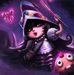 Bittersweet Lulu by yy6242 (5) HD Wallpaper Fan Art Artwork League of Legends lol
