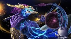 Aurelion Sol by Loone-Wolf HD Wallpaper Artwork Fan Art League of Legends lol