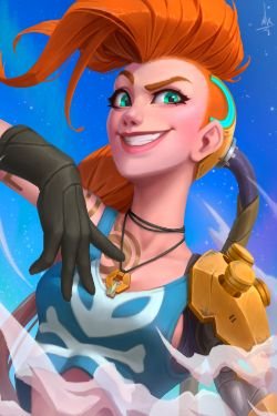 Odyssey Jinx by angelmoonlight HD Wallpaper Background Fan Art Artwork League of Legends lol