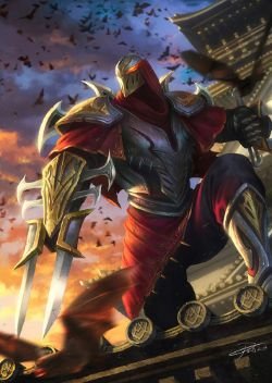 Zed by yinyuming HD Wallpaper Fan Art Artwork League of Legends lol