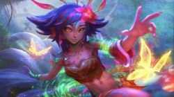 Neeko by ArtfulBeast HD 4k Wallpaper Background Fan Art Artwork League of Legends lol