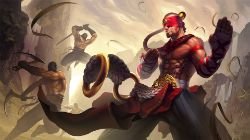 Lee Sin by YngvarAsplund HD Wallpaper Fan Art Artwork League of Legends lol