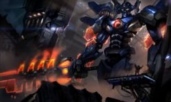 Mecha Aatrox Splash Art 4k HD Wallpaper Official Artwork League of Legends lol