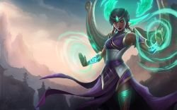 Karma by VegaColors HD Wallpaper Fan Art Artwork League of Legends lol