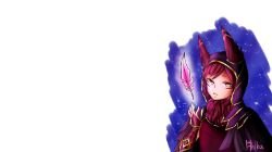 Xayah by Ahlka HD Wallpaper Artwork Fan Art League of Legends lol