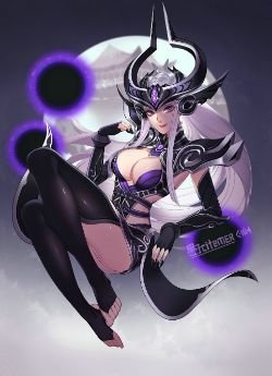 Syndra by citemer HD Wallpaper Fan Art Artwork League of Legends lol