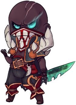 Chibi Pyke by Seareerie HD Wallpaper Background Fan Art Artwork League of Legends lol Thumbnail