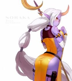 Soraka by 雄猫君 HD Wallpaper Background Fan Art Artwork League of Legends lol