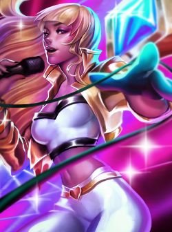 K/DA Kai’Sa Prestige Edition by WANDAKUN HD Wallpaper Background Fan Art Artwork League of Legends lol