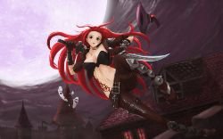 Katarina by 青龍在天 (3) HD Wallpaper Fan Art Artwork League of Legends lol