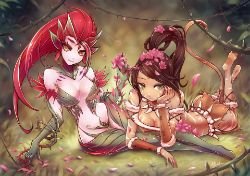Zyra & Nidalee by 神之豆腐 HD Wallpaper Fan Art Artwork League of Legends lol