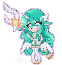 Chibi Star Guardian Soraka by ZuniChan HD Wallpaper Background Fan Art Artwork League of Legends lol Thumbnail