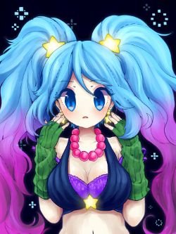 Arcade Sona by furan HD Wallpaper Fan Art Artwork League of Legends lol