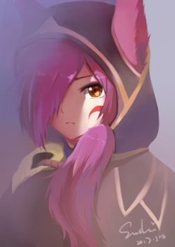 Xayah by sushi HD Wallpaper Background Fan Art Artwork League of Legends lol