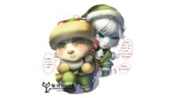 Tristana & Teemo by destincelly HD Wallpaper Fan Art Artwork League of Legends lol