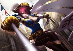 Royal Guard Fiora by citemer HD Wallpaper Fan Art Artwork League of Legends lol