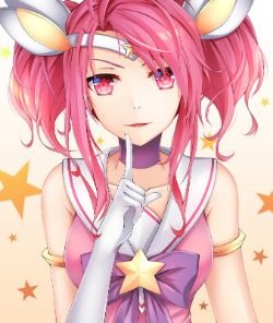 Star Guardian Lux by Helther HD Wallpaper Fan Art Artwork League of Legends lol