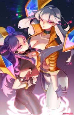 K/DA Kai'Sa Prestige Edition by FFF蜂FFF HD Wallpaper Background Fan Art Artwork League of Legends lol
