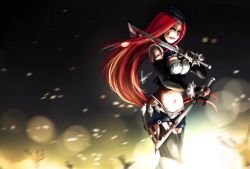 Katarina Redesign by Hannah515 HD Wallpaper Fan Art Artwork League of Legends lol