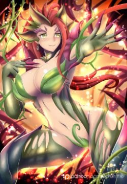 Sexy Zyra by TorahimeMax HD Wallpaper Fan Art Artwork League of Legends lol