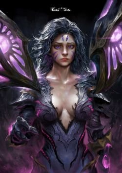 Kai'Sa by Dith HD 4K 6K 8K Wallpaper Background Fan Art Artwork League of Legends lol