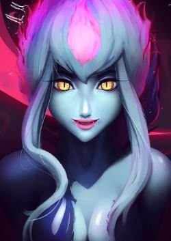 Evelynn by massi74 HD Wallpaper Background Fan Art Artwork League of Legends lol