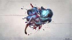 Ahri by xRazerxD League of Legends Artwork Wallpaper lol Fan Art