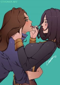 Female Twisted Fate & Graves by citemer (4) Gender Swap HD Wallpaper Fan Art Artwork League of Legends lol