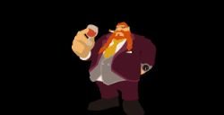 Gragas Esq Minimalistic by DukeofDunkshire HD Wallpaper Fan Art Artwork League of Legends lol
