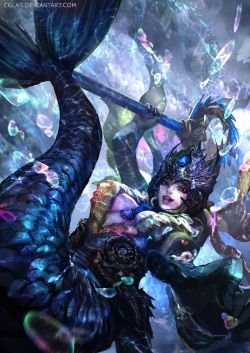 Nami by CGlas HD Wallpaper Fan Artwork League of Legends lol
