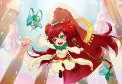 Lulu (Skin Concept) by 柿P HD Wallpaper Fan Art Artwork League of Legends lol