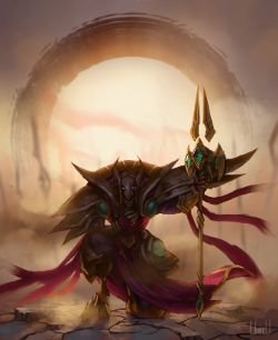 Azir by Hozure HD Wallpaper Artwork Fan Art League of Legends lol