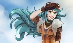 Aviator Irelia by juanpetrova HD Wallpaper Background Fan Art Artwork League of Legends lol