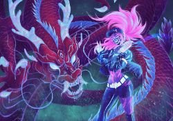 K/DA Akali by infinitehiatus HD Wallpaper Background Fan Art Artwork League of Legends lol