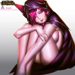Sexy Xayah by Aloe (2) HD Wallpaper Fan Art Artwork League of Legends lol