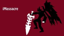 ipod Aatrox Minimalistic by Quiet-Lamp League of Legends Artwork Wallpaper lol