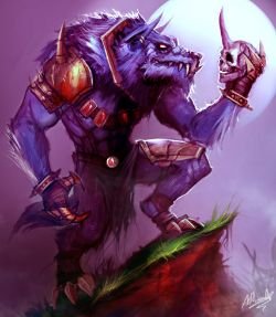 Warwick by MgnZ (2) HD Wallpaper Fan Art Artwork League of Legends lol